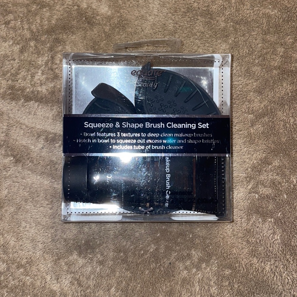 Equate makeup brush cleaning set